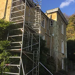 sand stone brick building